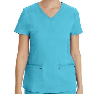 Women’s healing hands scrub top